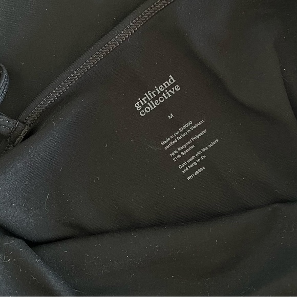 Girlfriend Collective The Unitard Black - Picture 5 of 9